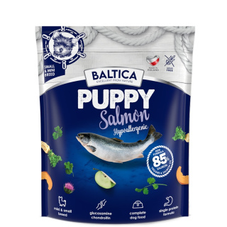 Baltica Hypoallergenic Salmon Puppy XS/S 1kg - Łosoś - Szczeniak