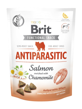 Brit Care Functional Antiparasitic 150g - łosoś - przysmaki dla psa