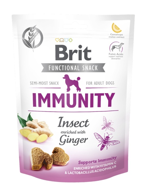 Brit Care Functional Immunity 150g - insekty - przysmaki dla psa