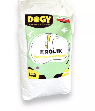 Dogy królik 10kg - karma pieczona dla psów dorosłych