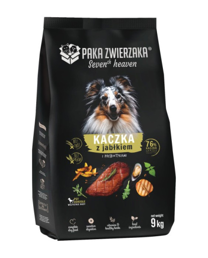 PAKA ZWIERZAKA - Seventh Heaven - Kaczka i jabłko M 9kg - średnie rasy