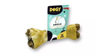 Dogy Kość z królikiem i bananem 12cm 1szt. - przysmak dla psa