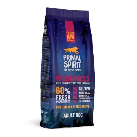 Primal Spirit 60% Wilderness 12kg - karma półmiękka dla psa