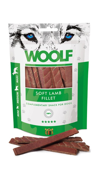 Woolf - Soft Lamb Fillet 100g - jagnięcina - przysmak dla psa