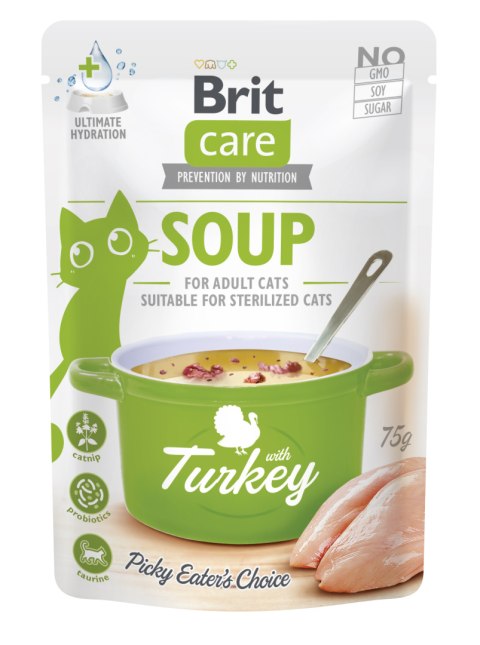 BRIT CARE CAT SOUP - INDYK 75G