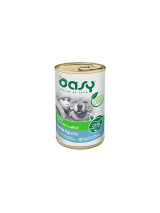 OASY ONE PROTEIN ADULT - JAGNIĘCINA 400G - KARMA MOKRA DLA PSA