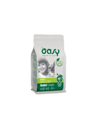 OASY ONE PROTEIN MINI ADULT - KRÓLIK 2,5KG - KARMA SUCHA DLA PSA