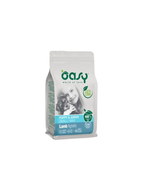 OASY ONE PROTEIN MINI PUPPY - JAGNIĘCINA 0,8KG - KARMA SUCHA DLA PSA