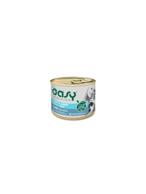 OASY ONE PROTEIN PUPPY & JUNIOR - JAGNIĘCINA 200G - KARMA MOKRA DLA PSA