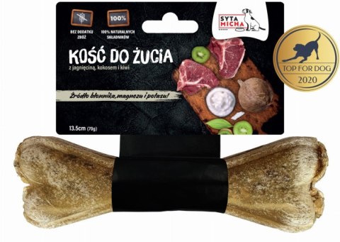 SYTA MICHA - KOŚĆ DO ŻUCIA - KIWI Z KOKOSEM 13,5CM