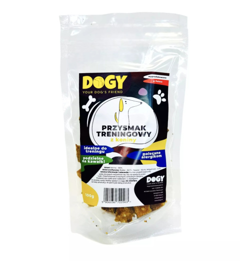 DOGY - PRZYSMAK TRENINGOWY Z KONINY 100G