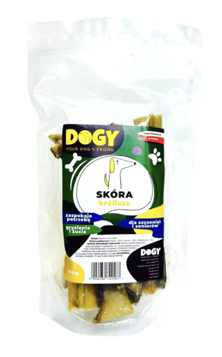 DOGY - SKÓRA KRÓLIKA 100G