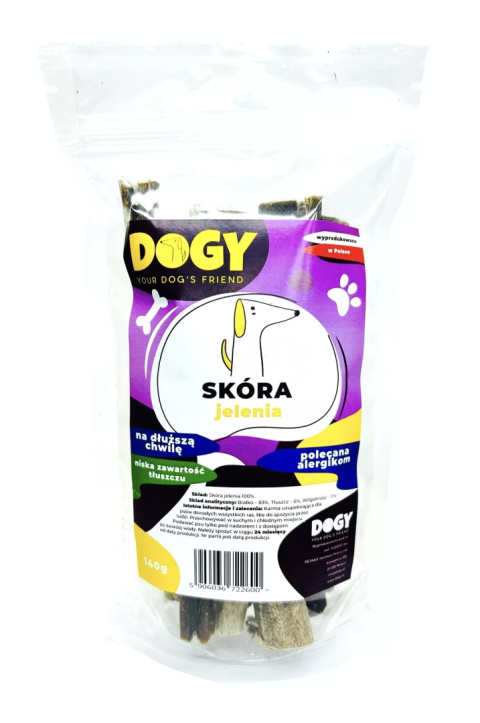 DOGY - SKÓRA JELENIA 140G