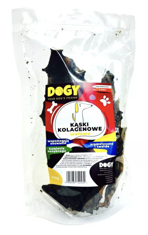 DOGY - KĄSKI KOLAGENOWE WOŁOWE 250G