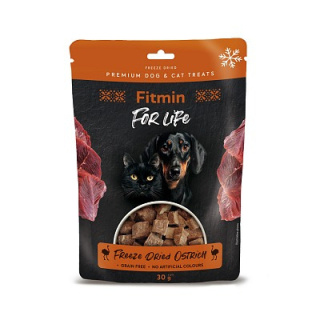 Fitmin Freeze Dried Ostrich 30g - liofilizowany struś