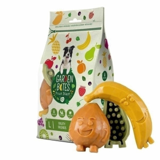 GARDEN BITES - FRUITY FRIENDS - L - 3szt - wege gryzaki dla psa