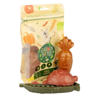 GARDEN BITES - VEGGIE BUDDIES - L - 3szt - wege gryzaki dla psa