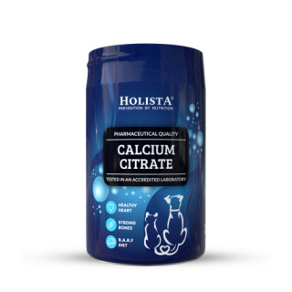 HOLISTAPets - Calcium Citrate 200g - cytrynian wapnia dla psów i kotów