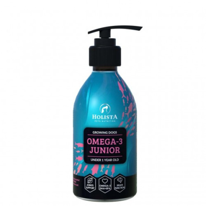 HOLISTAPets - OMEGA3 JUNIOR OIL 200ml - olej dla szczeniąt