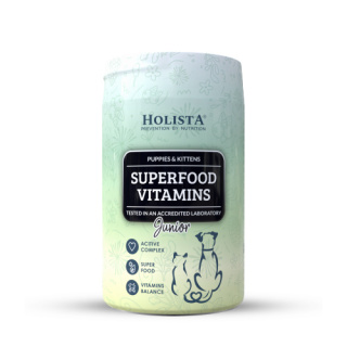 HOLISTAPets - SuperFood Vitamins JUNIOR 600g - witaminy i minerały dla szczeniąt i kociąt