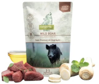 Isegrim Roots - Wild Boar Adult 410g - dzik - mokra karma dla psa