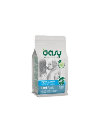 OASY ONE PROTEIN PUPPY & JUNIOR - JAGNIĘCINA 12KG - KARMA SUCHA DLA PSA