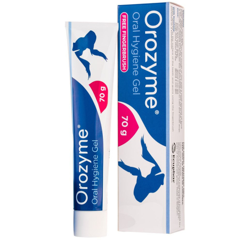 Orozyme Oral Hygiene Gel 70g - żel enzymatyczny do higieny jamy ustnej zwierząt