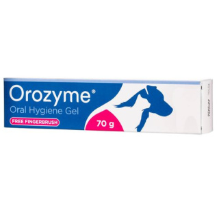 Orozyme Oral Hygiene Gel 70g - żel enzymatyczny do higieny jamy ustnej zwierząt