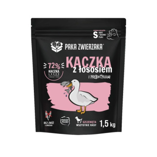 PAKA ZWIERZAKA - Seventh Heaven - Kaczka i łosoś Puppy 1,5kg - karma dla szczeniąt