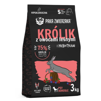 PAKA ZWIERZAKA - Seventh Heaven - Królik i owoce leśne S 3kg - małe rasy