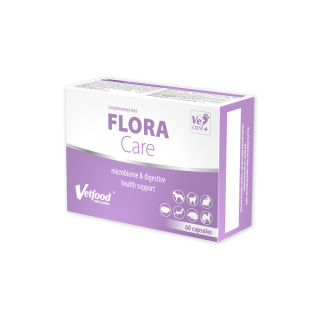 VetFood - Flora Care 60 kapsułek - probiotyk z maślanem sodu