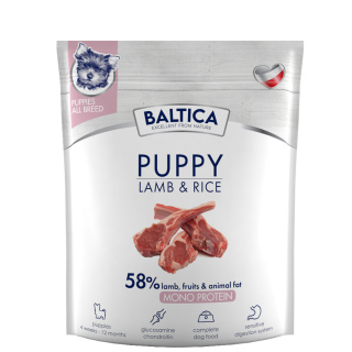 Baltica Lamb&Rice PUPPY 1kg - jagnięcina z ryżem - karma dla szczeniąt