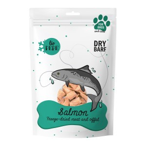 PAKA ZWIERZAKA - LIO PEPE SALMON 60g - liofilizowany filet z łososia