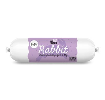 PAKA ZWIERZAKA - PEPE Kiełbaska 200g - RABBIT - królik