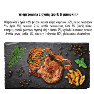 PAKA ZWIERZAKA - Seventh Heaven - Wieprzowina z dynią L 9kg - dla psów średnich i dużych ras